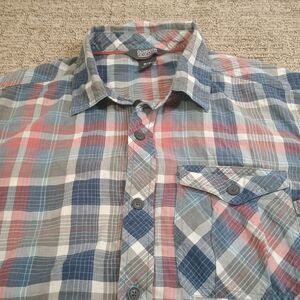 Outdoor Research Jinx Short Sleeve Shirt Mens Medium Cotton Blend